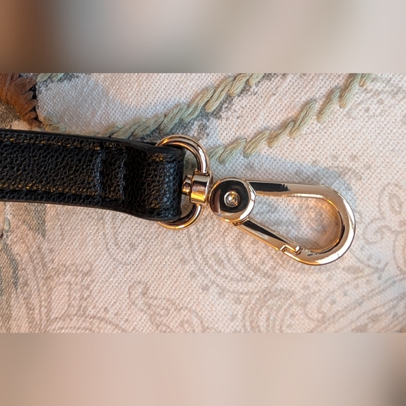 Dune London‎ Gold/ Black Bag Strap - Picture 2 of 5